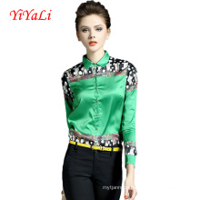 Wholesale Spring&Summer Fashion printing Women Blouse/Shirt